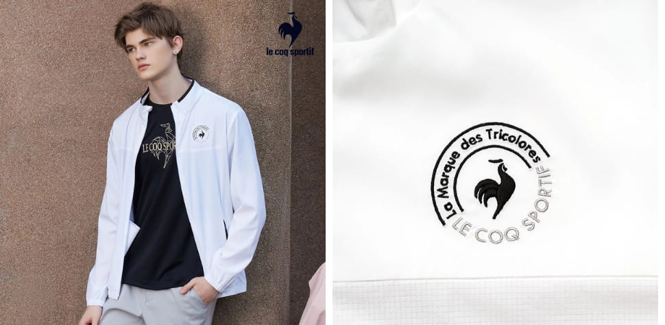 法國公雞運動TRAINING防風外套